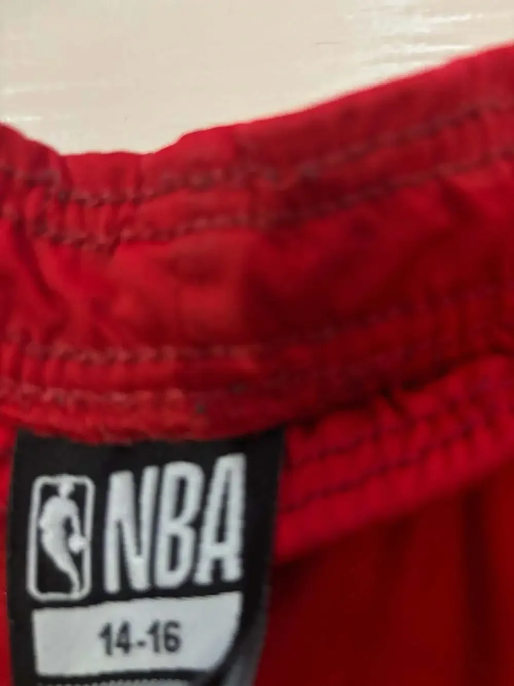 NBA Basketball Shorts Size 14-16 Boys Red Athletic Activewear